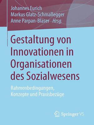 cover image of Gestaltung von Innovationen in Organisationen des Sozialwesens